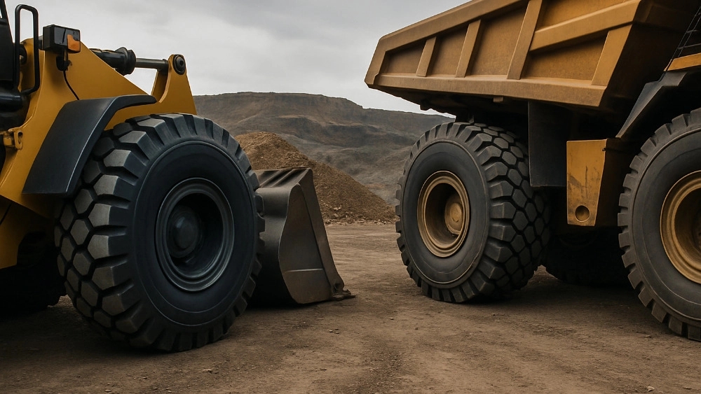 تایر روکشی راهسازی و معدنی کن تایر در تبریز